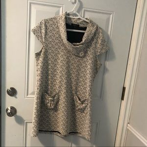 Cowl neck dress/tunic